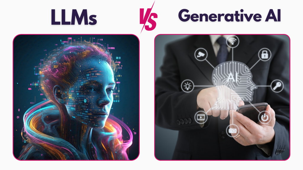 LLMs vs. Generative AI